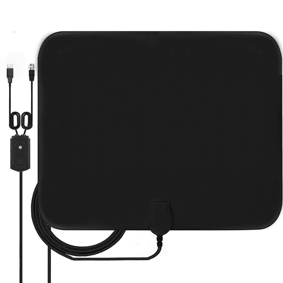 TV Antennas Amplified HD Digital TV Antenna 1000 Miles Long-RangeSupport 4K 1080p Indoor TV Digital HD Antenna Freeview With Amplifier Signal Booster