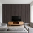 thumbnail image 1 of TV Background Wall Panel, 3D Grille Self Adhesive PVC Wall Sticker, Waterproof Thickened Decorative Wall Covering for Living Room Bedroom Kitchen, 15.75 x 118.11 in, 1 of 6