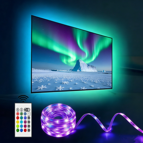 TV Backlight LED Strip Lights (40-60 Inch) - 16 Colors RGB LED Lights with Remote Control