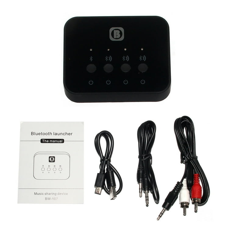TV Bluetooth Transmitter for Multiple Headphones USB Powered Wireless Audio for Nighttime Viewing Walmart