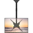 TV Ceiling Mount Adjustable Bracket Fits Most LED, LCD, OLED and Plasma