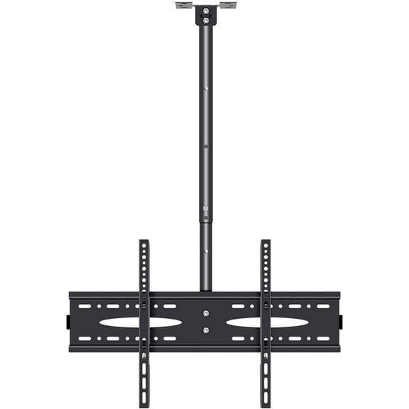 TV Ceiling Mount, Full Motion Height Adjustable TV Ceiling Mount Bracket, Tilt Swivel 360 Rotation TV Pole Mount, Fits Most 32-72” LCD LED OLED TVs up to 110 lbs, Max 600x400mm VESA
