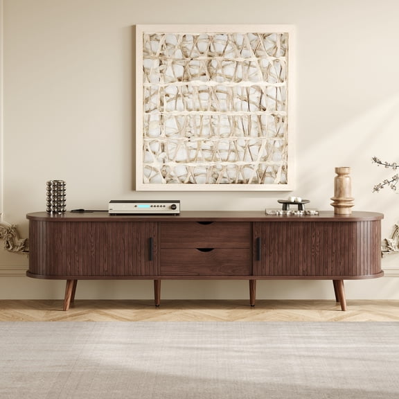 TV Consoles for Living Room, Mid-Century, Durable Build, Quality Materials