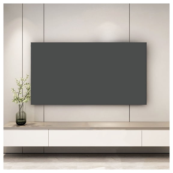 TV Cover Dust Cover, Elastic Fabric Television Protective Cover Universal All-Inclusive TV Dust Cover, Pure Color Dust-Proof Decorative For Desktop Hanging