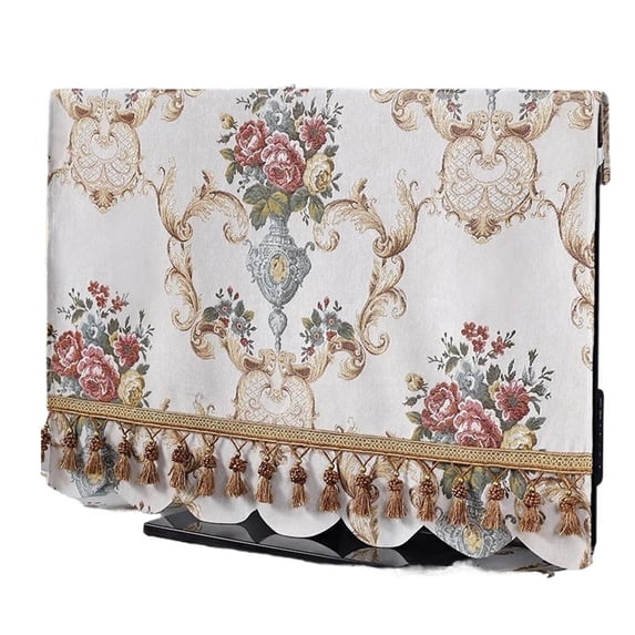 TV Cover Hood 55 Inch 65 Inch 75 LCD TV Hood Cloth Cover Table Wall Hanging Curved Screen Universal