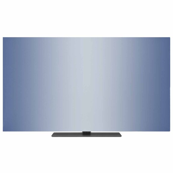 TV Cover Indoor, Navy Blue Ombre Stretch TV Dust Cover Television Screen Protector, Modern Gradient Abstract Art Elastic Polyester Display Covers, Monitor Slipcover for LED LCD TVs 50 Inch