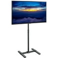 TV Display 13" to 65" Floor Stand, Height Adjustable Mount for Flat