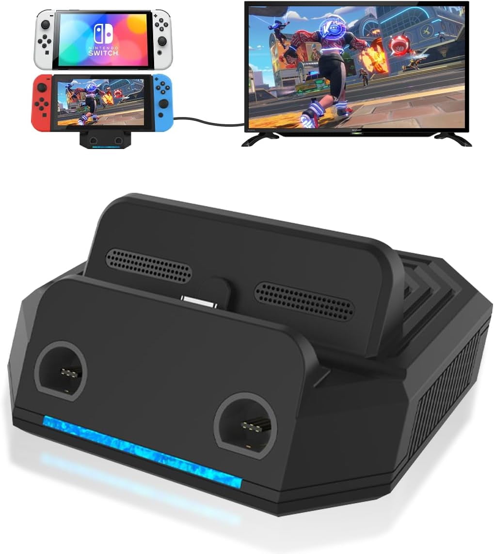 TV Dock for Nintendo Switch/Switch OLED, Compatible with