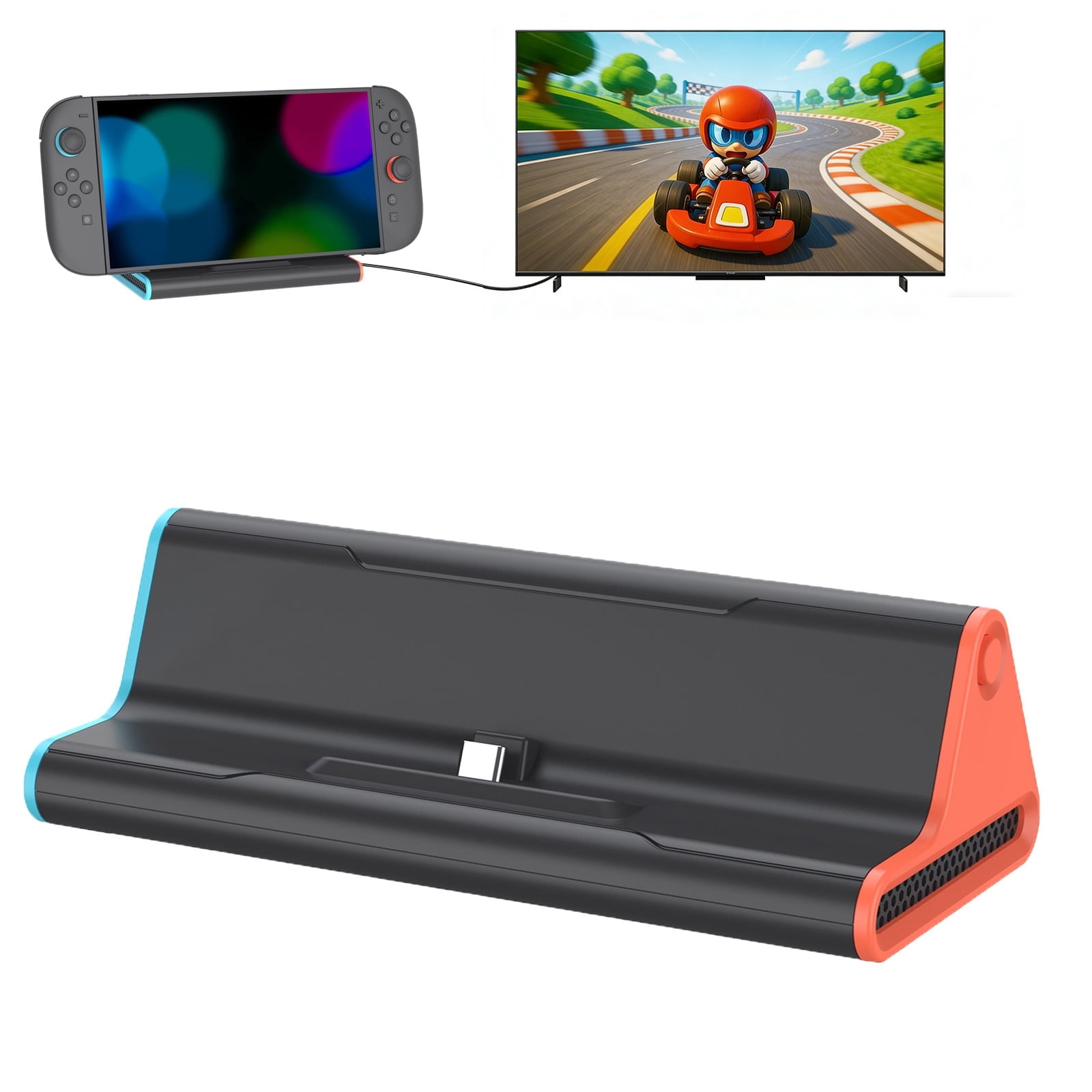Nintendo Switch Dock Set Hdmi & Ac Adapter display picture 1