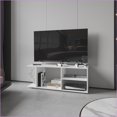 thumbnail image 1 of TV Furniture Barton Entertainment Center with Storage | White | Engineered Wood | Fits 50-59” TVs, 1 of 7