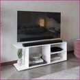 thumbnail image 1 of TV Furniture Minimalistic TV Stand with 5 Open Shelves | Modern | Particle Board, 1 of 7