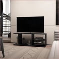thumbnail image 1 of TV Furniture Modern Wenge TV Rack with Open Storage | Particle Board | Primary Living Space, 1 of 5