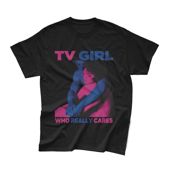 TV Girl Exclusive T-Shirt Indie Rock Music Band Merch - Alternative Music Apparel Gift Who Really Cares Album Tee