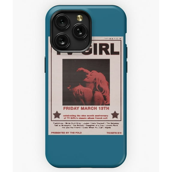 TV Girl French Exit Concert M3792 Phone Case for iPhone 17 16 15 14 13 12 11 Pro Max