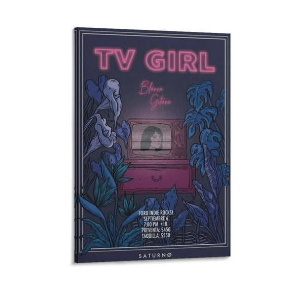 TV Girl Music Poster (18) Canvas Art Poster And Wall Art Picture Print Modern Family Bedroom Decor Posters