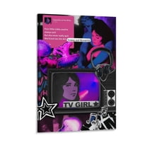 TV Girl Poster Indie Pop Band Music Collage Posters (5) Picture Print Canvas Poster Wall Paint Art Posters Decor Modern Home Artworks Gift 24x36inch(60x90cm)