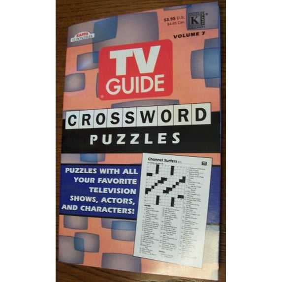Pre-Owned TV Guide Crossword Puzzles Volume 7 Paperback