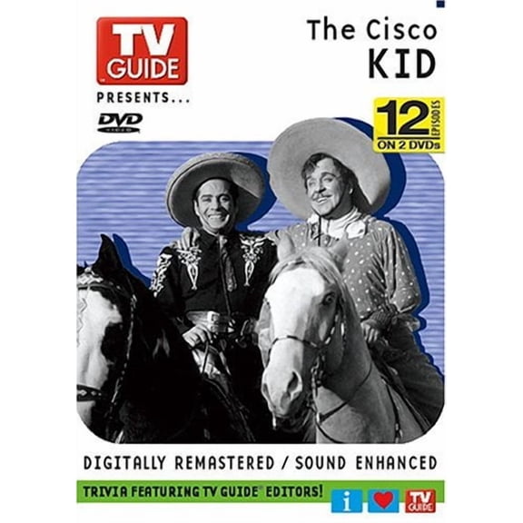 TV Guide Presents... The Cisco Kid - 12 Episodes