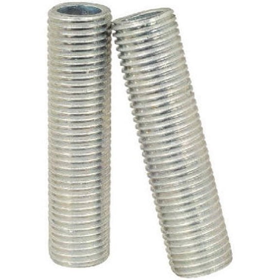 TV Items Home Improvement 70601 Zinc, 1-1/2 Inch, Nipple Pipe Fittings, 4 Pieces 4 Pack
