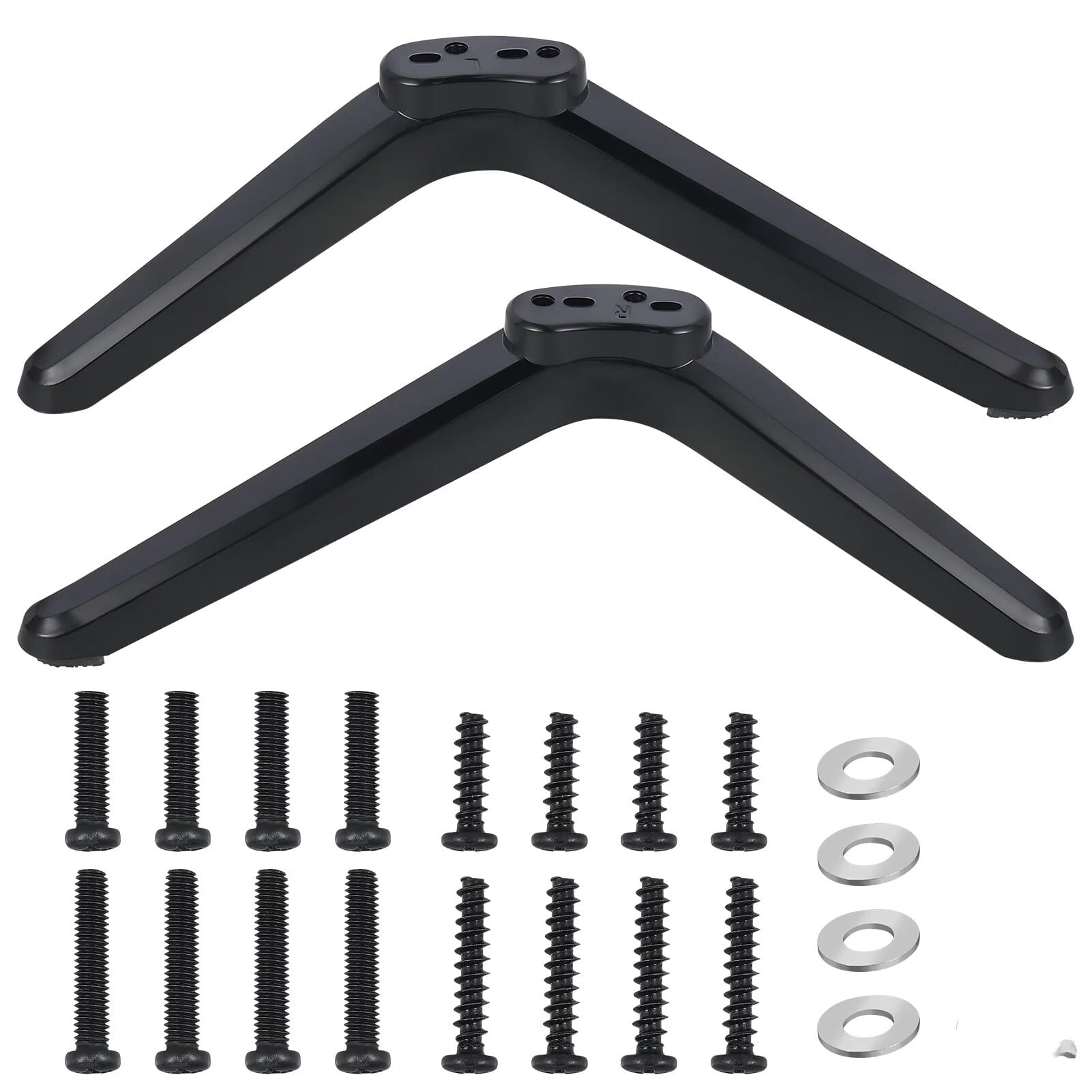 TV Legs for TCL Roku TV Stand Legs 32" 40" 43" 49" 50" 55" 32S301 32S305 32S321 32S325 32S330 40S305 43S325 43S421 43S425 49S423 49S321 50S423 55S421,Base Stand for TCL Roku TV Stand Legs with Screws