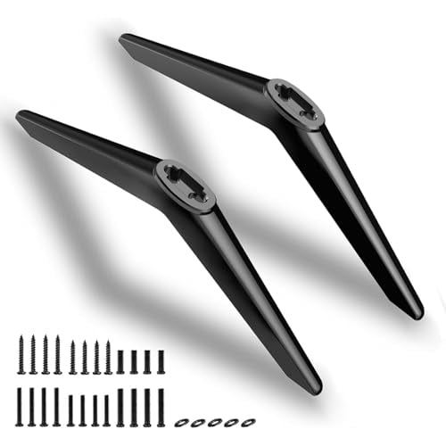 TV Legs for TCL Google TV Stand Legs,for TCL Google TV Legs 32inch to 65inch with Screws & Instructions,Easy to Install