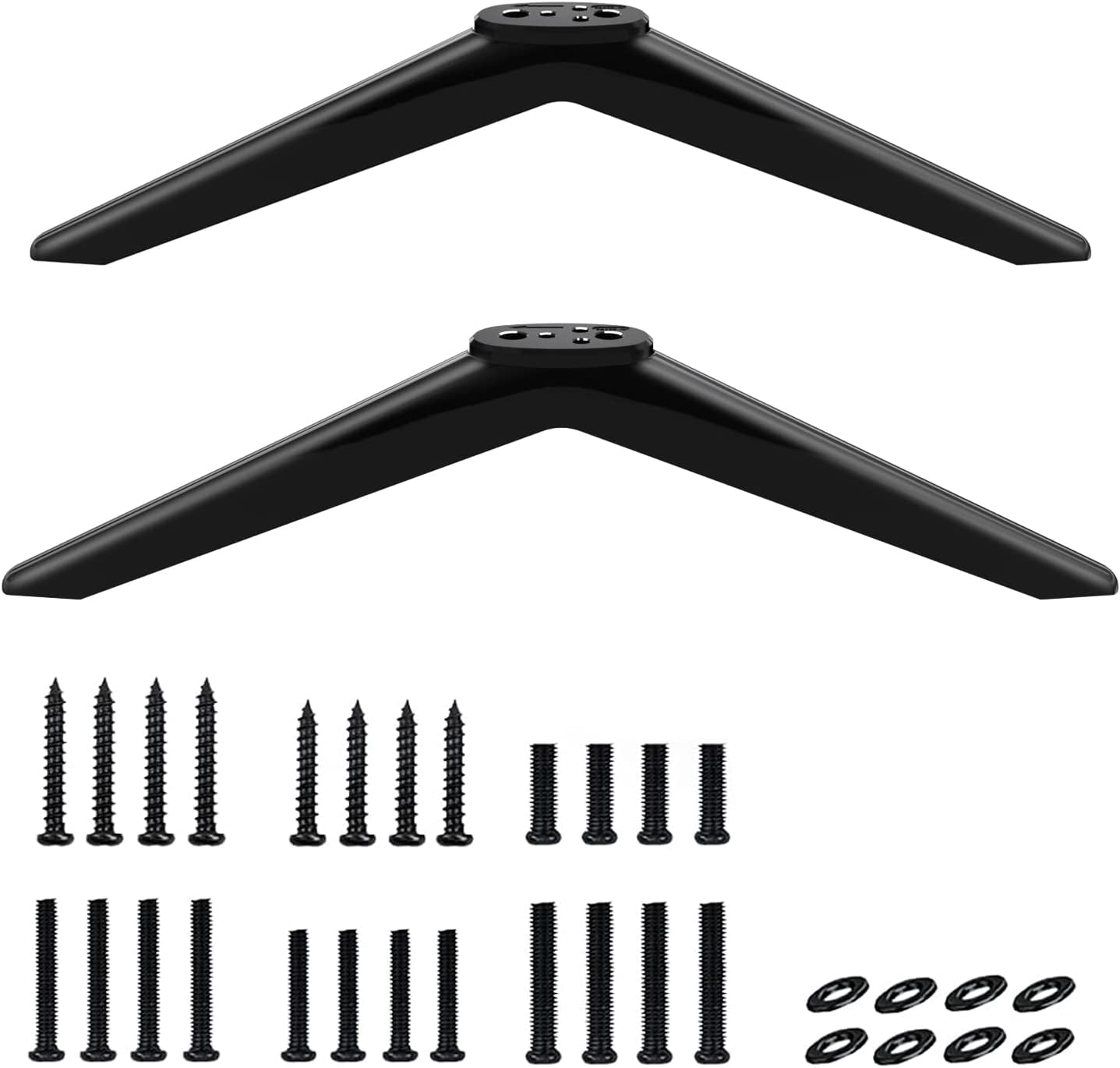 TV Legs for TCL Roku TV Stand Legs, Replacement Legs for TCL TV Base