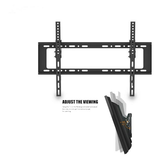 TV Mount Fixed for Most 26-65 Inch LED, LCD and Plasma TV, TV Wall Mount TV Bracket up to VESA from 200x100mm to 400x400mm and 110 LBS Loading Capacity