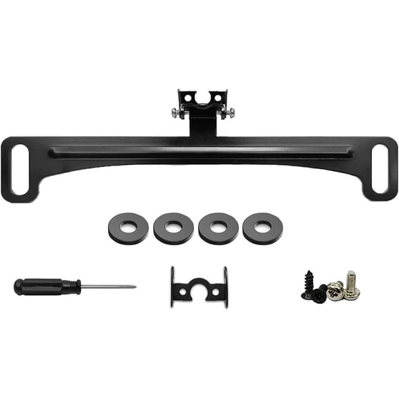 TV Mount Installation Hardware Kit Screws Washers and Screwdriver for Flat Screen TV and Monitor Wall Bracket Black 7"