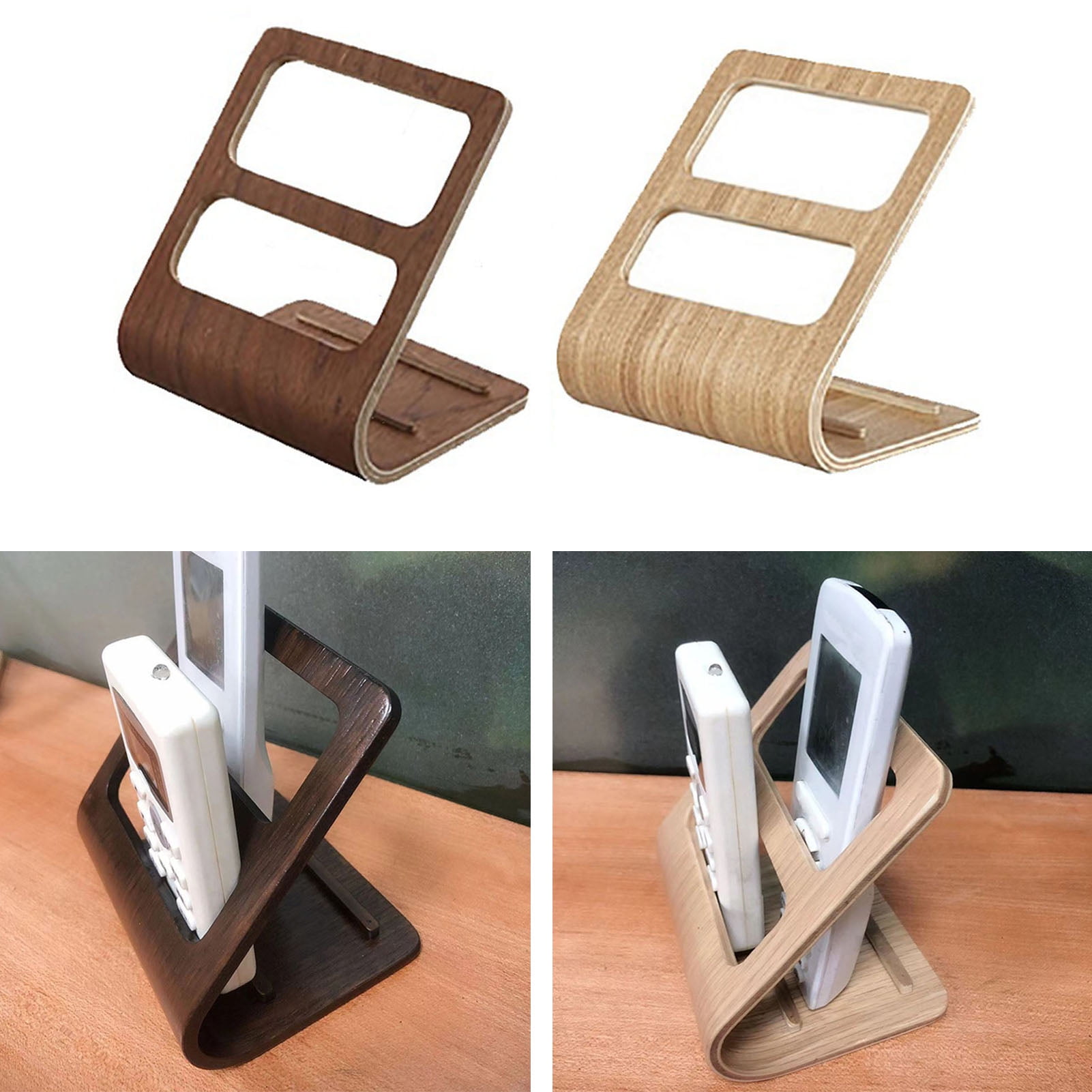 TV Remote Control Holder Storage Rack Mobile Phone Container Desktop ...