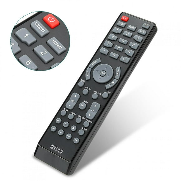 TV Remote Control, Universal Remote Control For , Black