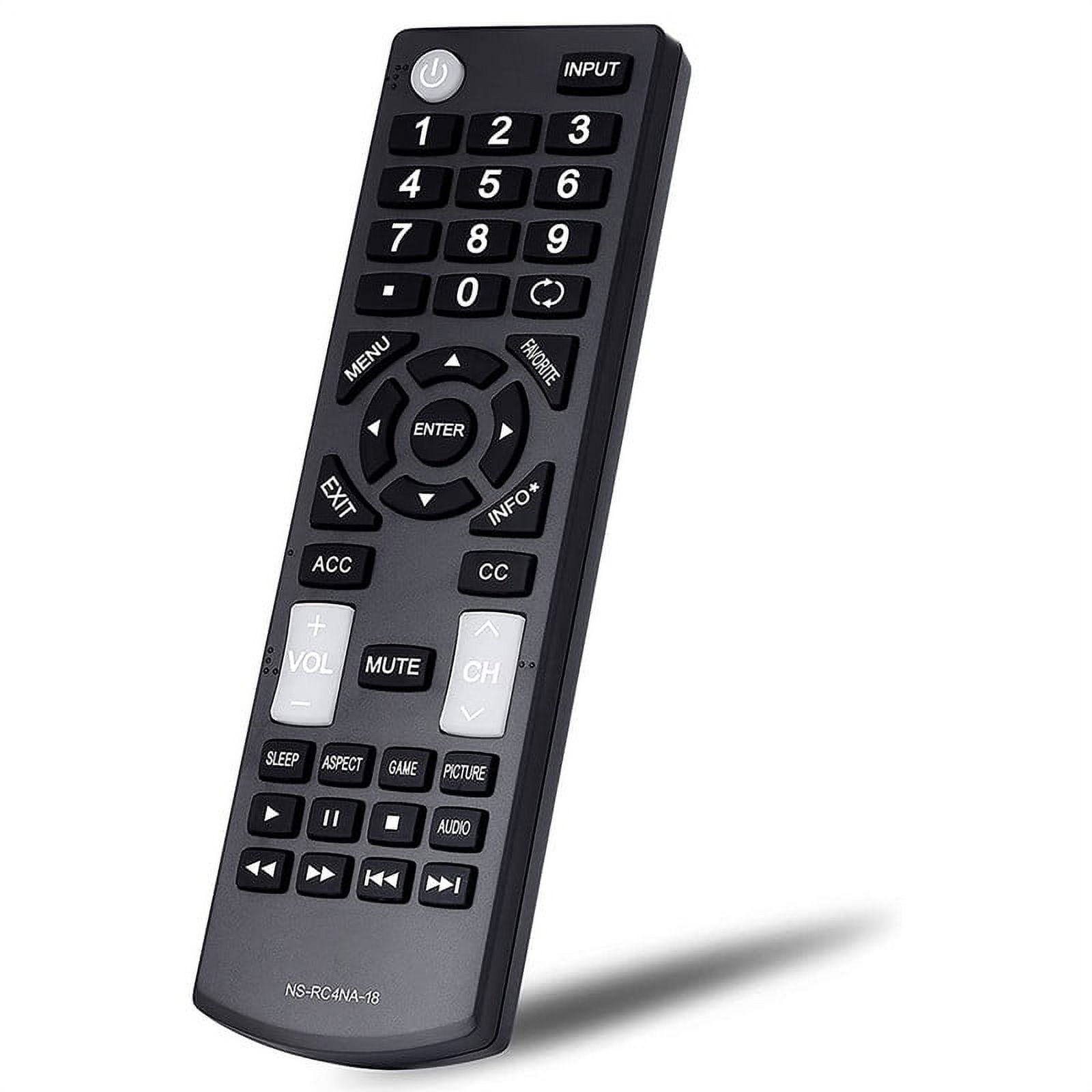 Replacement Remote for Insignia TV NS-RC4NA-16 Universal Control  NS-50D420NA16