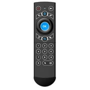 TV Remote Control with Soft for Touch Small Air Mouse Gyroscope G21 Pro Controll