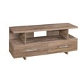 thumbnail image 1 of TV STAND - 48"L / DARK TAUPE WITH 2 STORAGE DRAWERS, 1 of 3