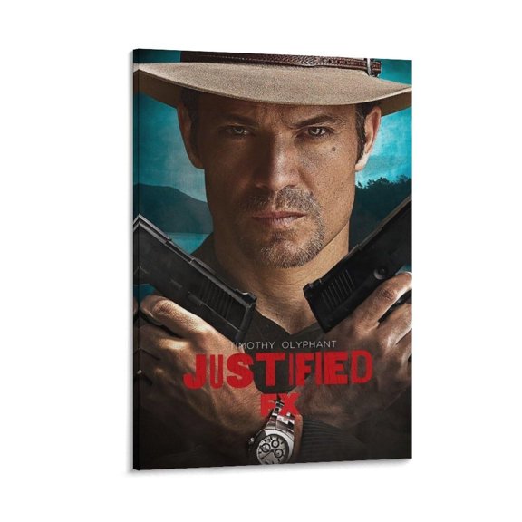 TV Series Justified Posters 5 Canvas Painting Poster Wall Art Decorative Picture Prints Modern Decor