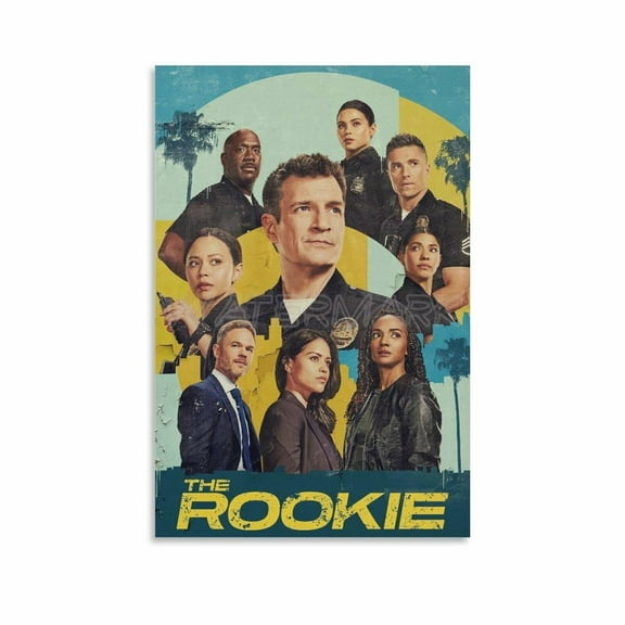 TV Series The Rookie Season 7 Poster Canvas Painting Posters And Prints Wall Art Pictures for Living Room Bedroom Decor