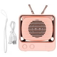 TV Shaped BT Speaker Wireless Lightweight Portable Mini Classic Style