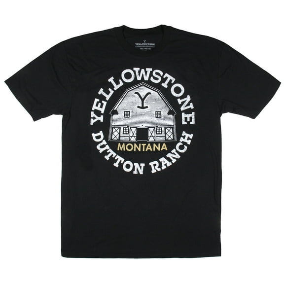 TV Show Mens' Dutton Ranch Barn Design Big and Tall T-Shirt