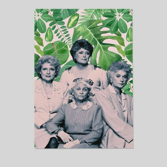 TV Show Poster - The Golden Girls Poster- Vintage Style - Size 24x36 - Postora
