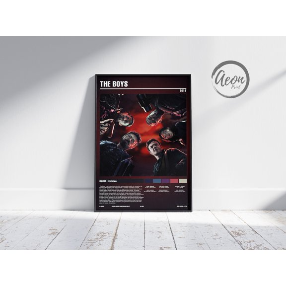 TV Show, Retro, Print Art, Midcentury Modern, Wall Art, Unframed Poster Size 12x18