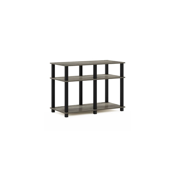 TV Stand - 40 Inch TV Console - French Oak Black Finish