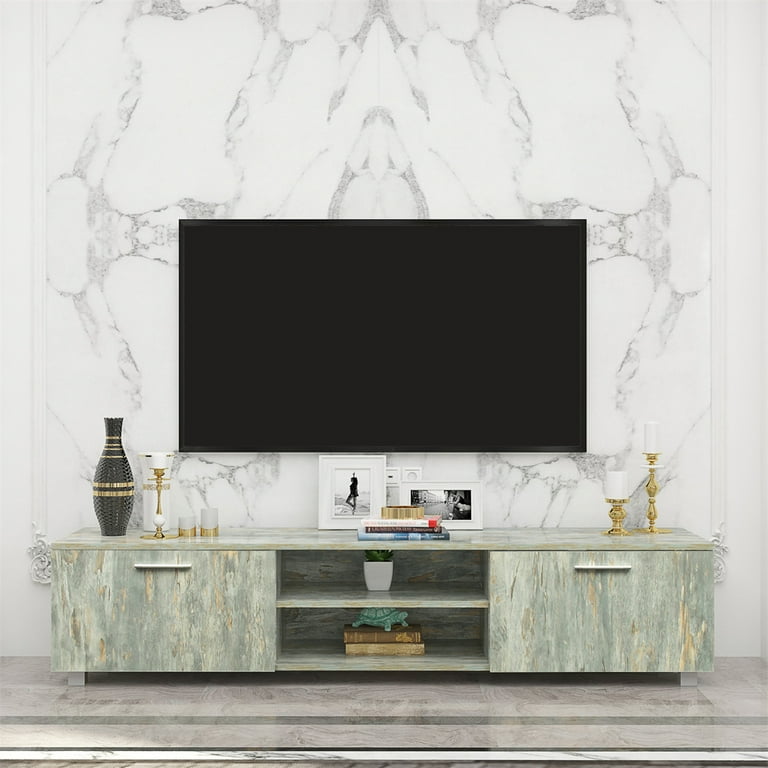 TV Stand for 70 Inch TV Stands Media Console Entertainment Center