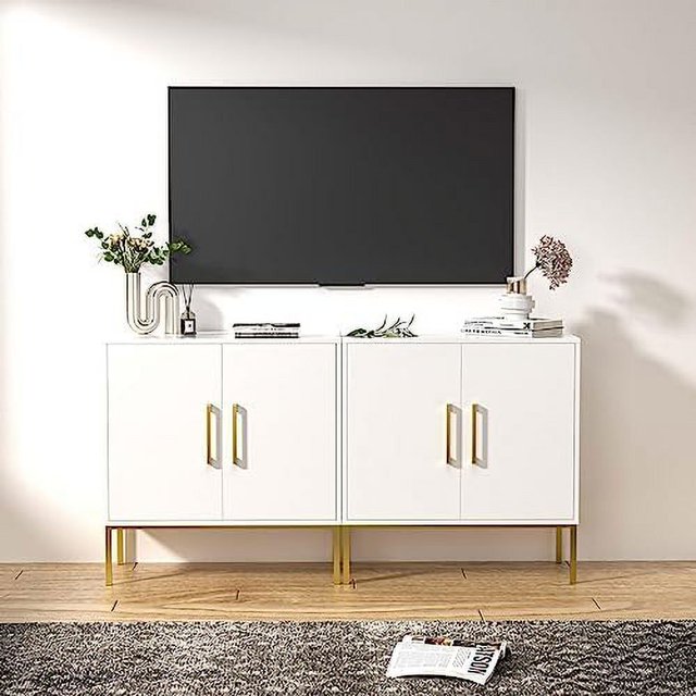 TV Stand for 85 Inch TV Media Entertainment Center Console Table 3