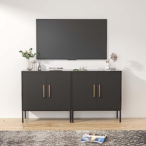 TV Stand for 85 Inch TV Media Entertainment Center Console Table 3