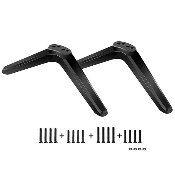 TV Stand Bases with Extensive Compatibility, Quick Setup, and Enhanced Stability for Various TV Sizes