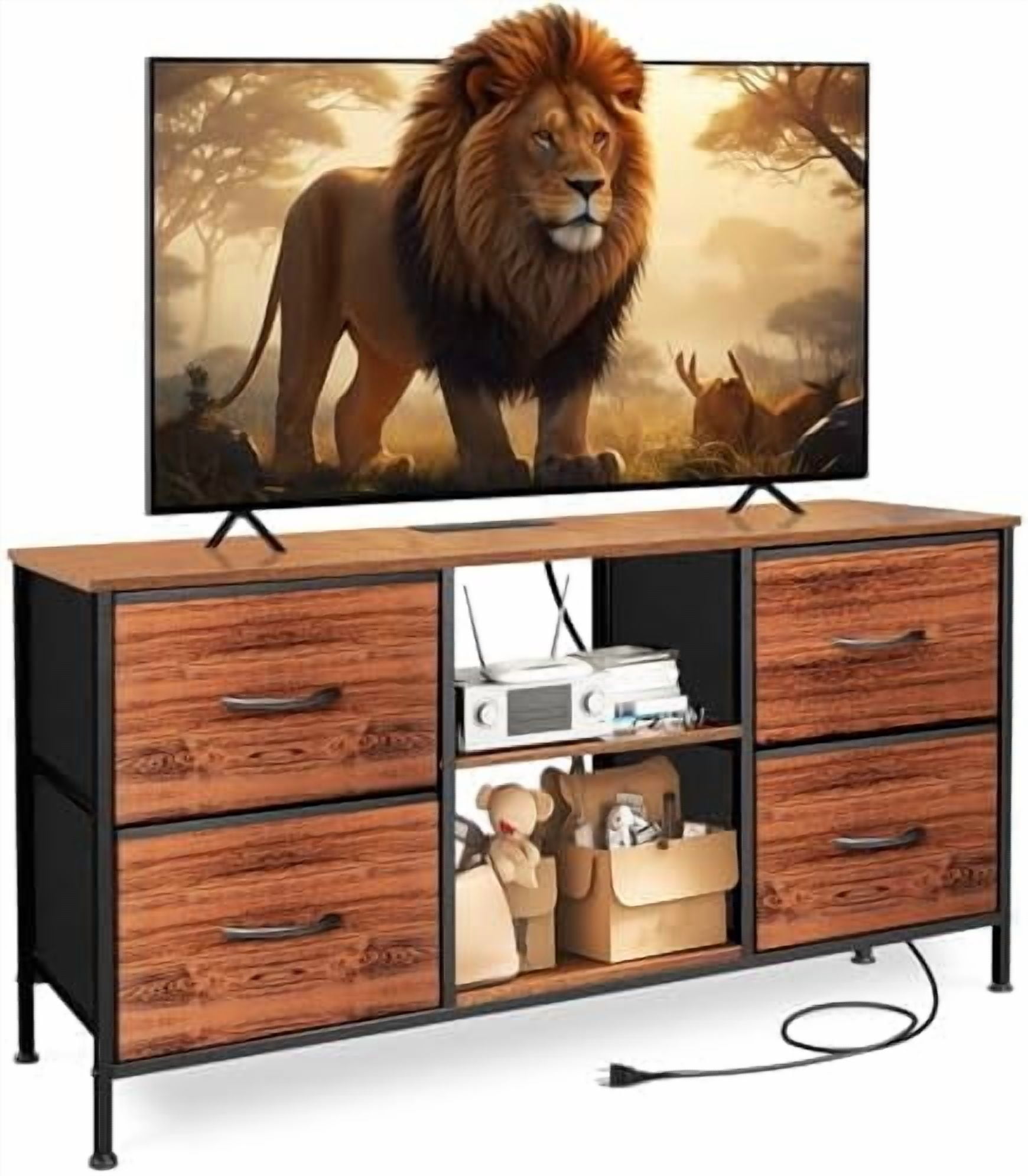 TV Stand for Bedroom, Television Stand for TV up to 46 Inch ...