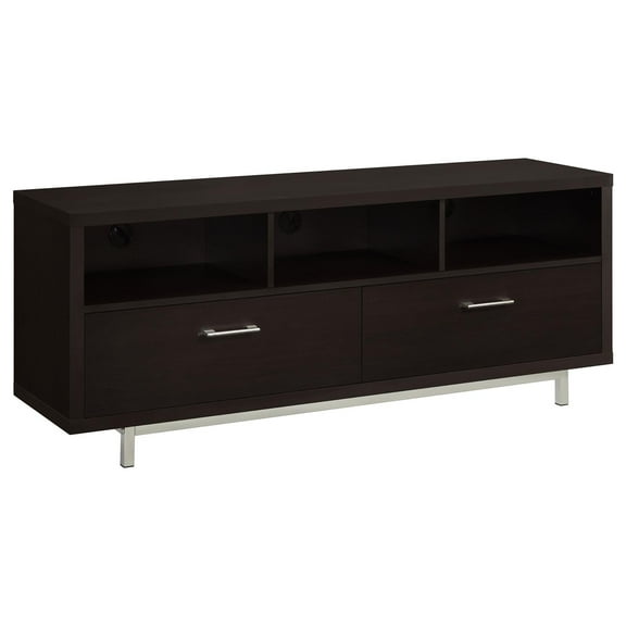 TV Stand, Cappuccino 60-inch Drawer Storage TV Console, Entertainment Center, Media Console,