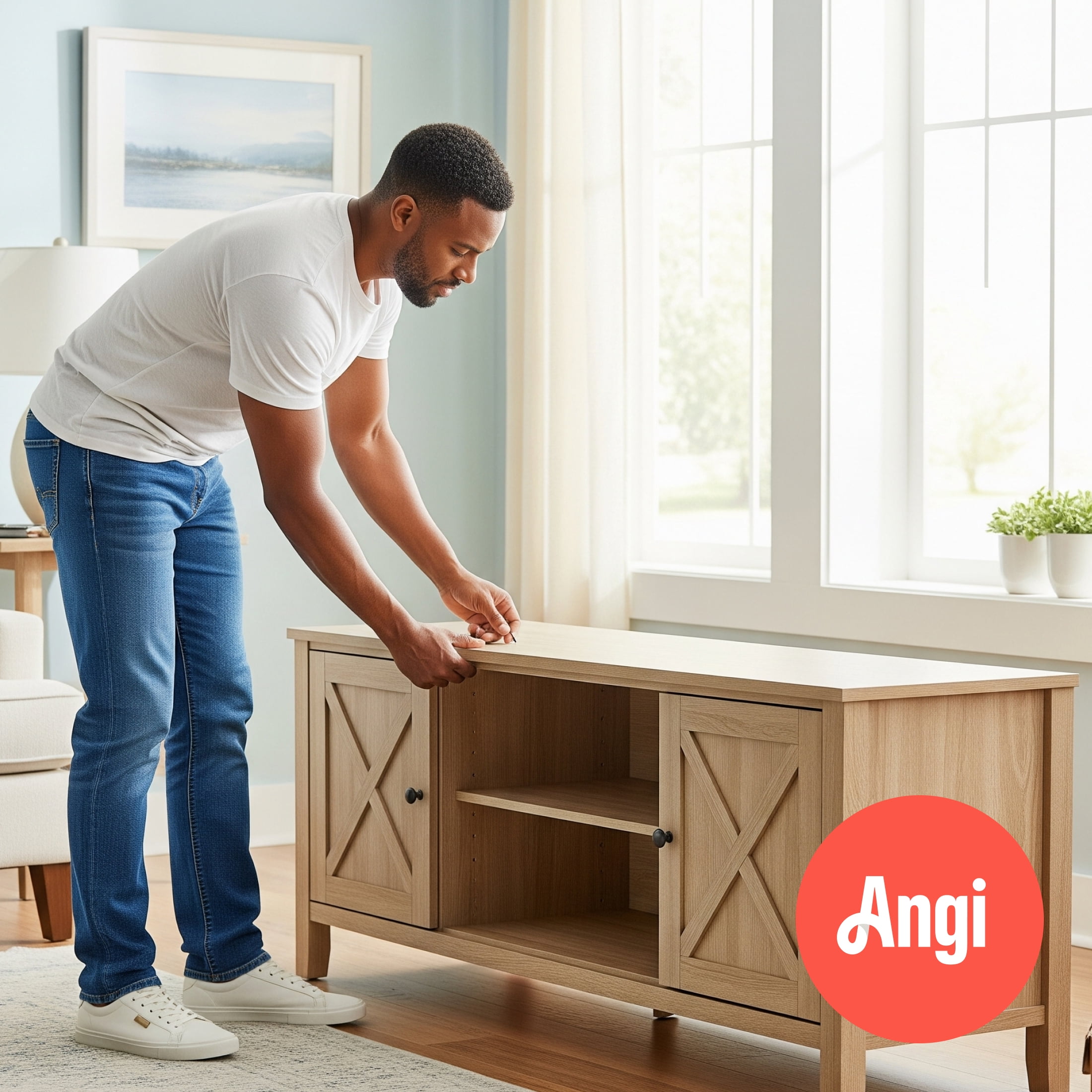 TV Stand Furniture Assembly