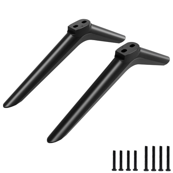 TV Stand Legs for Hisense TV Legs, for Hisense 40" 43" TV 40H5590F 40H4F 40H3F9 40H4030F1 43H4F 43H4030F 43H4030F1 TV Stand with Screws Set, Easy to Install, Black