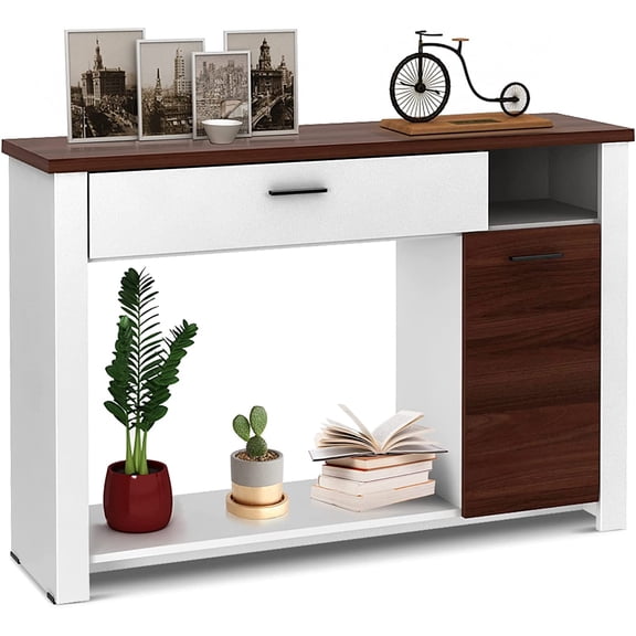 TV Stand/Monitor Riser,TV Stand, Entertainment Center Media Console Table,for Living Room and Bedroom,Glass Clear 15.7