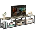 thumbnail image 1 of TV Stand with Power Outlets for Televisions up to Media Entertainment Center with Charging Station 3-Tier Open Storage Shelves with Metal Frame for Living Room/Bedroom, 1 of 18